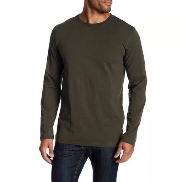 Lindbergh Other - Lindbergh | Hunter Green Long Sleeve Crew Neck Tee